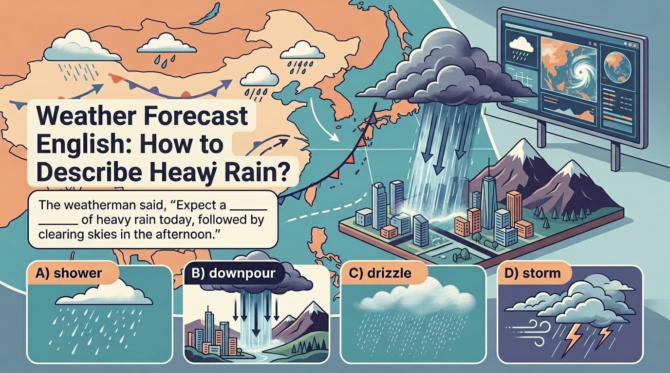 Weather English: What is a "Cloudburst"?