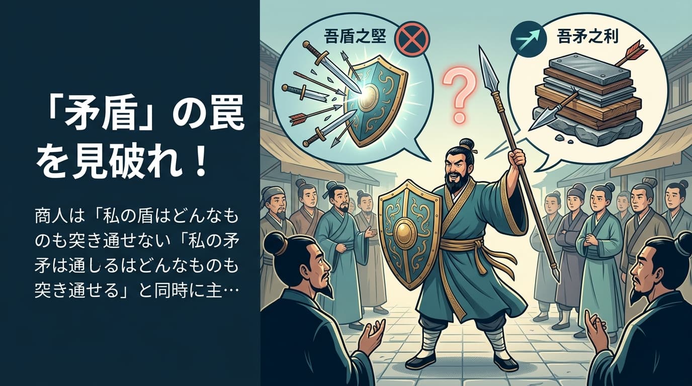 「矛盾」の罠を見破れ！