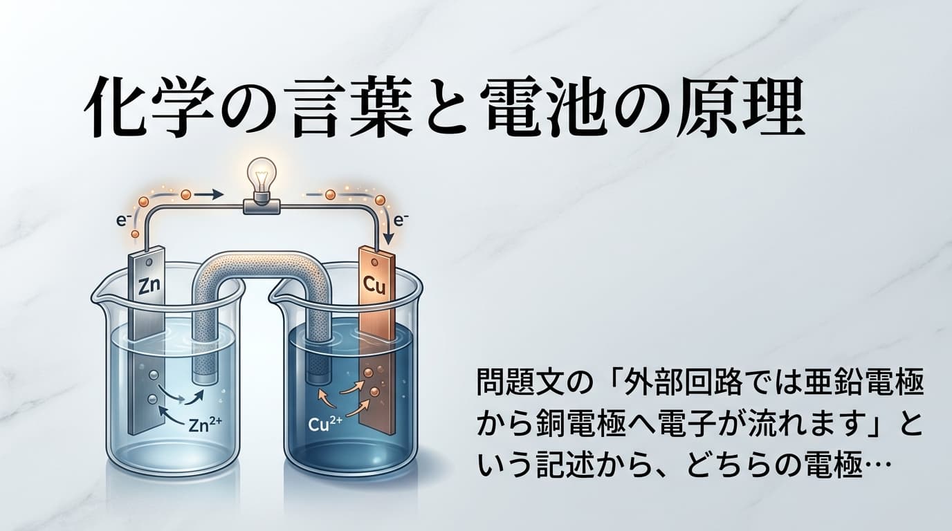 化学の言葉と電池の原理
